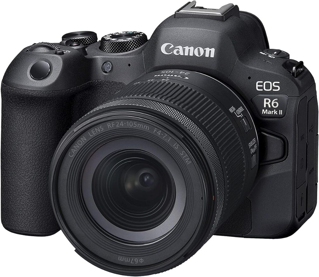 Canon EOS R6 Mark II RF24-105mm F4-7.1 is STM KIT Black